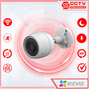 Camera wifi chống trộm Ezviz ngoài trời CS-H3C (thân 3MP có màu)