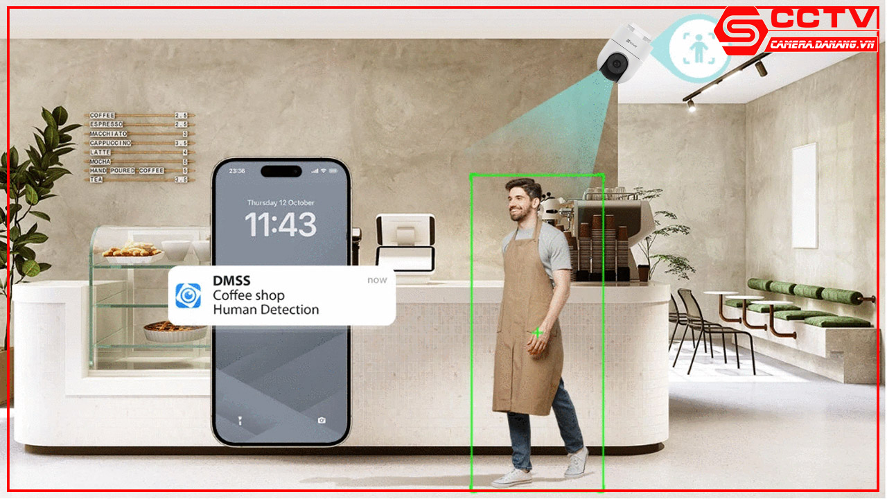 Camera wifi chống trộm Ezviz ngoài trời CS-H8C 3MP (SIM 4G)