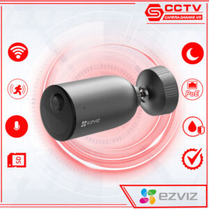 Camera dùng pin chống trộm Ezviz ngoài trời BC1C 2MP