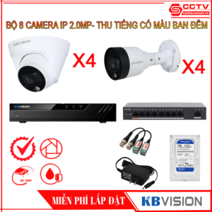 tron-bo-8-camera-kbvision-ip-2-0-mp-thu-tieng-co-mau-ban-dem