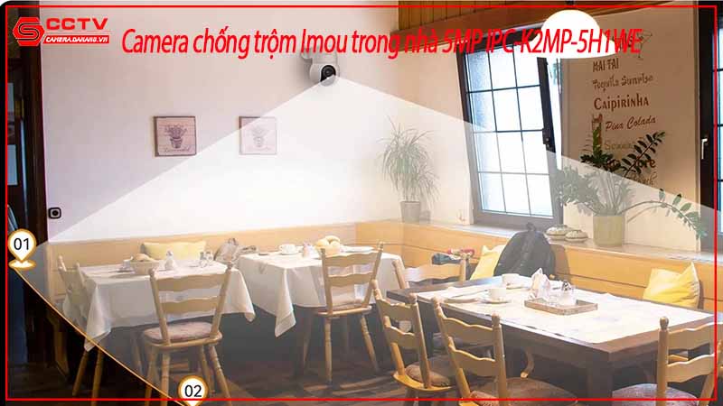 Camera chống trộm Imou trong nhà 5MP IPC-K2MP-5H1WE-02